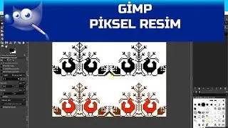 Gimp - Piksellerden Resim Oluşturma (Pixel Art)