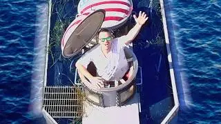 I Built A Homemade Submarine - How I Dive it, in first Person