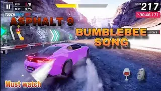 🍷🗿OMG * Pink 💖MONSTER 😱ON Asphalt 9  BUMBALBEE SONG #asphalt9 #viral #gaming #car #editing #tfaxe