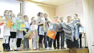Знакомство в Центре Творчества - представление изостудии "Капелька"