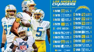2024-25 Los Angeles Chargers Football Game Schedule