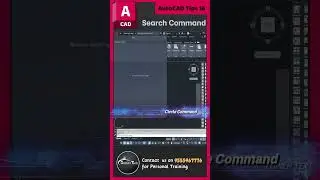 AutoCAd Tips 16- Search Commands in Autocad in hindi #autocadtips #autocad