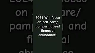 My New Year resolutions #2024goals #newyearresolution2024