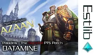 AZAAN NEW TANK | Paladins - Nightfall PTS Datamine