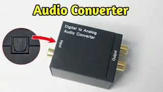 Digital to Analog Audio Converter