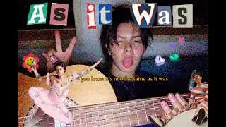 As It Was - Harry Styles (Acoustic cover by Jessica King)