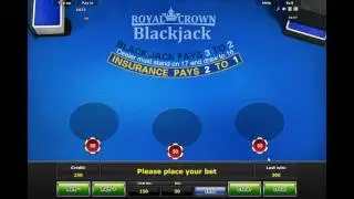 Play ROYAL CROWN BLACKJACK