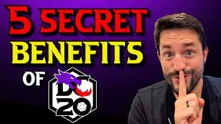 5 SECRET Benefits from Playing DC20
