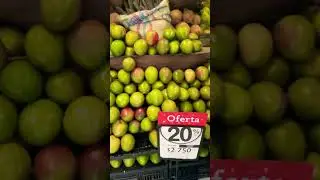 Манго на прилавках колумбийских магазинов