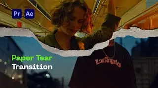 Paper Rip and Tear Transition in Premiere Pro and After Effects