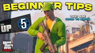 BEGINNERS MOST USEFUL TIPS  / GTA ONLINE