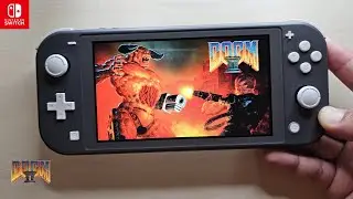 DOOM 2 Nintendo Switch Lite Gameplay