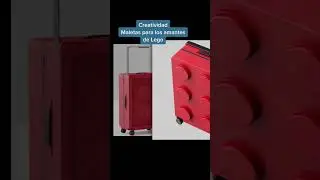 Maletas diseñadas al estilo Lego 
