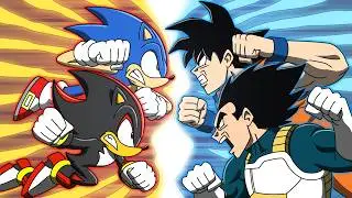 Sonic VS Dragon Ball - MULTIVERSE WARS! - Full Episode 🥏💥🐉