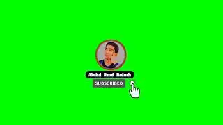 Youtube Subscribe Green Screen Video Subscribe | Youtube subscribe green screen video no copyright