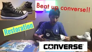 Restoration On Converse Chuck Taylor High