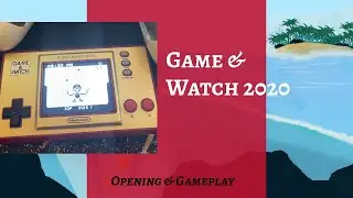 Game and Watch Mario Unboxing and Gameplay #nintendo