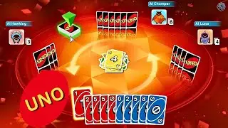 Playing Uno By Yourself & Still Losing 💀 Let's Play Uno Card Game