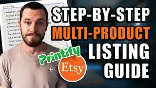 How to Sell Multiple Printify Products in One Etsy Listing — The EASIEST Way