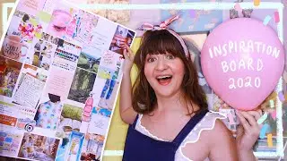 Making My 2020 Inspiration Board!