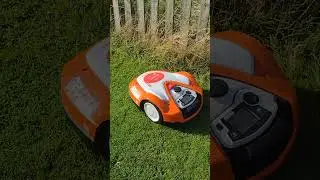Great Wee Stihl Grass Cutter 👍 But Alas It's Taking People's Jobs 😞
