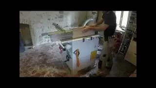 Стол обеденный из бука. Мебель своими руками. Столярное дело.