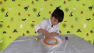 Calabaza con dulces - Aprendiendo con Isaías