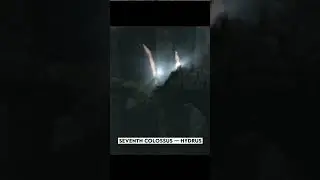 dragon fish!! Seventh Colossus HYDRUS #shadowofthecolossus #gaming #playstation #shorts