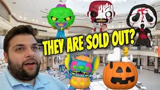 NEW Halloween Funko Pops at The Mall! (Funko Pop Hunt)