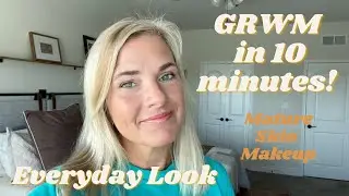 Get Ready With Me in 10 Minutes | Everyday Makeup for Mature Skin