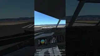 Boeing 717 landing 🛬 
