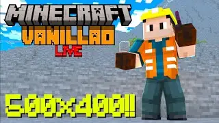 MONTANHA COLOSSAL DE 500X400!! | Vanillão World - LIVE