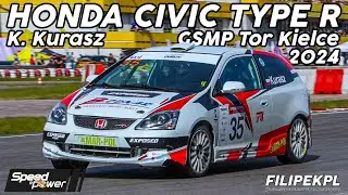 🔥HONDA CIVIC TYPE R HILLCLIMB! K. Kurasz (GSMP Tor Kielce 2024) | Action by Speed & Power