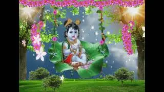 krishna animation green screen || devotional background video || little krishna green screen