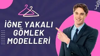 İğne Yakalı Gömlek Modelleri