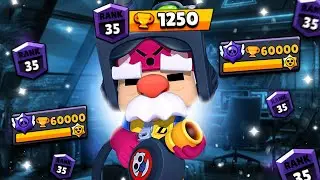 АПНУЛ ГЕЙЛА НА 35 РАНГ В СОЛО ШД И 60К КУБКОВ BRAWL STARS!
