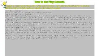 How to : How to do: Play Canasta