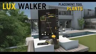 LUX Walker Placement tool : Planting Trees in Virtual Reality