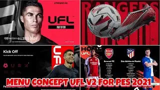 MENU CONCEPT UFL V2 FOR PES 2021 & FL24