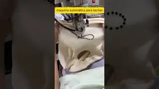 Maquina para colocar perlas a la ropa de forma automática. #shorts
