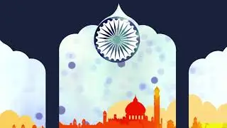 Hermoso Fondo Dia Independencia India |  Independencia India Animated Videos | Kishore Tv