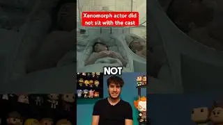 Alien Xenomorph actor did not sit with the cast