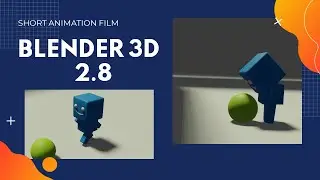 Short blender 3D animation | Blender character animation | Blender 2.8 Animation