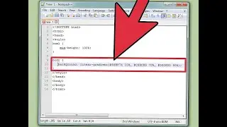 Цвет фона странице на HTML