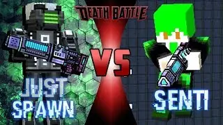 Pixel Gun 3D - JustSpawn VS Senti (Epic Duel)