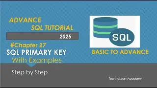 MS SQL Primary key | Learn How to Create Primary Key in SQL