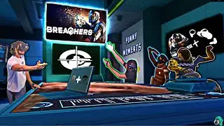 This Might be the BEST VR Shooter EVER!!!  | BREACHERS Funny Moments