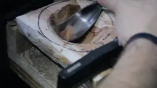 Как вырезать куксу из березы How to carve kuksa from birch