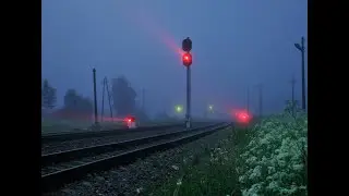 Классика, проезд маневрового и сход.