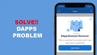 TRUST WALLET delete Dapps from ios iphone - HOW TO SOLVE IT